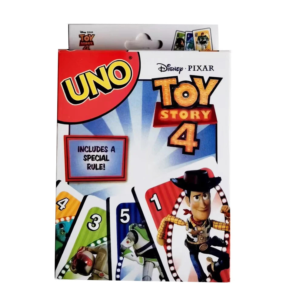 ONE FLIP! Board Games Playing Cards UNO Harry Narutos TOTORO Christmas Card Table Game for Children Adults Kid Birthday Gift Toy