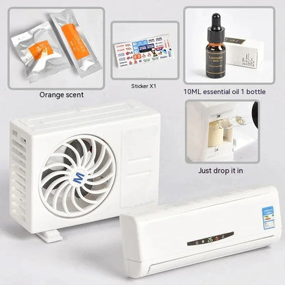 Solar Energy Air Purifier for Automobile Air Conditioning Model Decoration of Automobile Vents Perfume Diffuser Deodorization