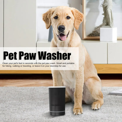 Pet Foot Cleaning Cup Quickly Wash Silicone Dog Cat Washer Paw Cleaner 3.7V Automatic Electric Portable Pet Supplies Accessories
