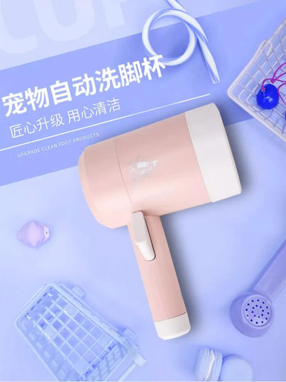 Pet Dog Automatic Foot Washing Cup Foot-Washing Machine Dog Cat Foot Massager Dog Paw Cleaning Dog Paw Washing Cleaning