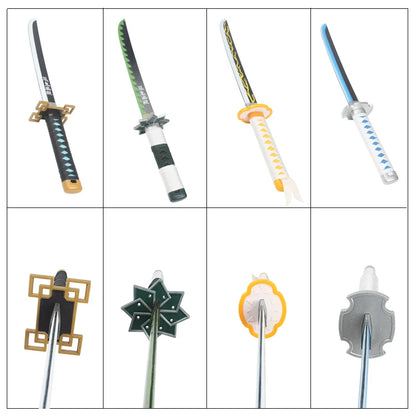 Anime Demon Slayer Katana Kimetsu No Yaiba Sword  60cm Toy Sword  Sanemi Kyoujurou Kokushibou Reissue Katana