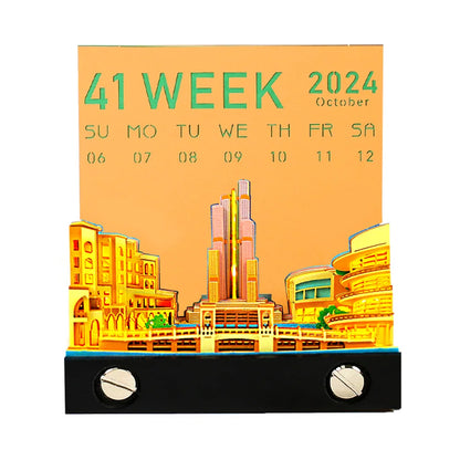 Table Calendar Tear Off Sticky Note Omoshiroi Block Custom 3D Memo Pad Notepad Christmas Funny Novelty Gifts For Children Kids