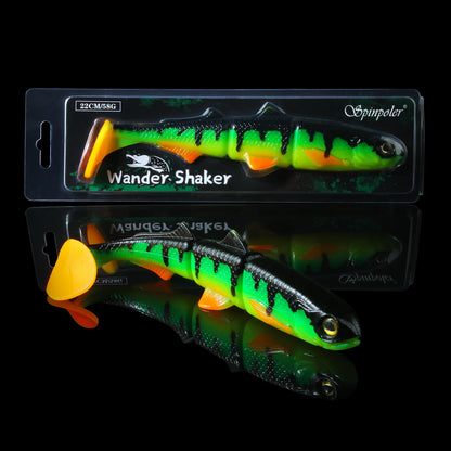 Spinpoler 16cm 22cm T Tail Swimbait Soft Bait Pike Lures 3 Jointed Plastic Shad Wobbler Ocean Beach Boat Fishing Tackle Peche