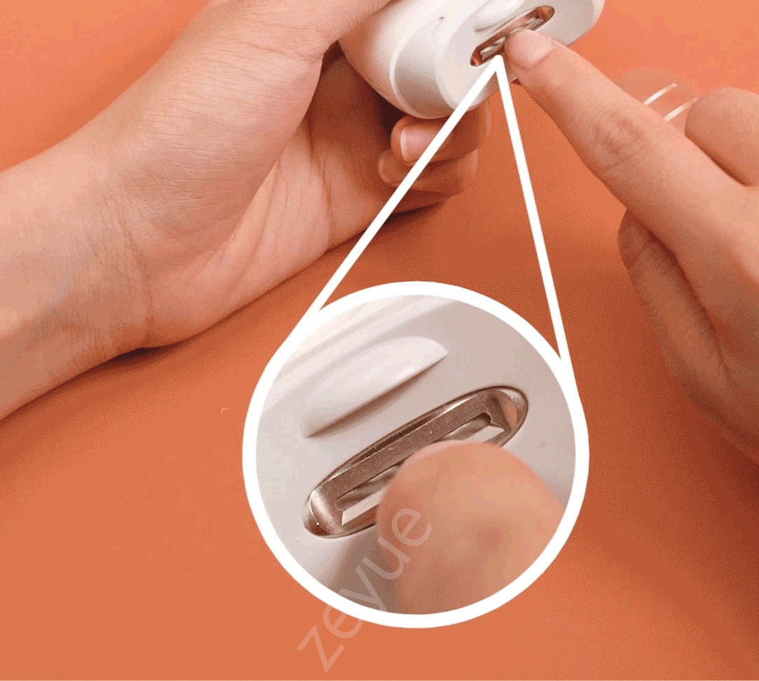 Seemagic Electric Automatic Nail Clippers Pro with light Trimmer Nail Cutter Manicure For Baby Adult Care Scissors Body Tools