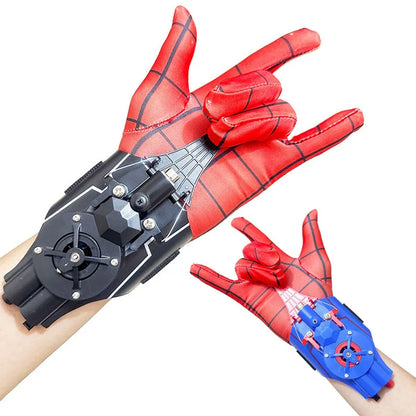 2024 New Ml Legends Spiderman Web Shooters Usb Charging Spider Man Wrist Launcher Cosplay Peter Parker Props Gloves Toys Gifts