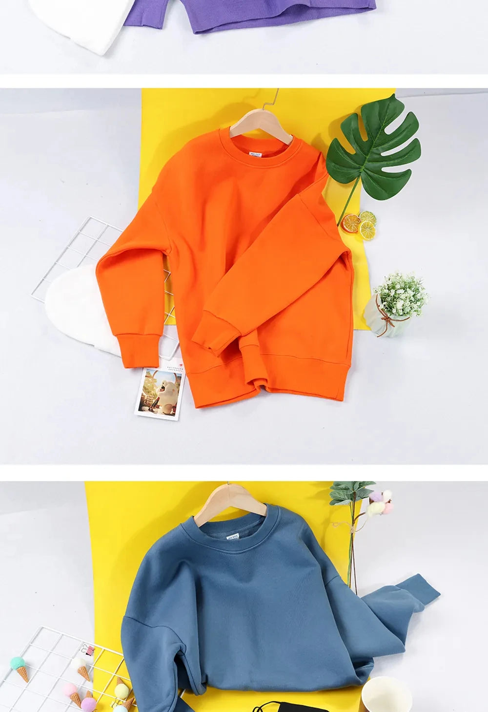 Sweat-shirt d'hiver Harajuku pour femme, imprimé léopard incomplet, imprimé cœur, sweat à capuche, chaud, col ras du cou, polaire confortable
