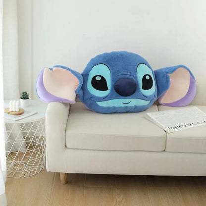 45/75/108cm Disney Stitch Kawaii Plush Toy Stuffed Animal Doll Double Sided Cushion Pillow Cartoon Room Cute Decor Anime Peluche