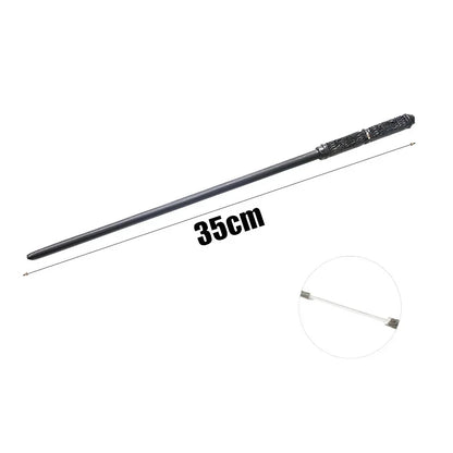 27Pcs Anime Cosplay Show Metal Core Magic Wand Children Decoration Toy Accessories For Kids Bacchetta Di Plastic Magic Stick