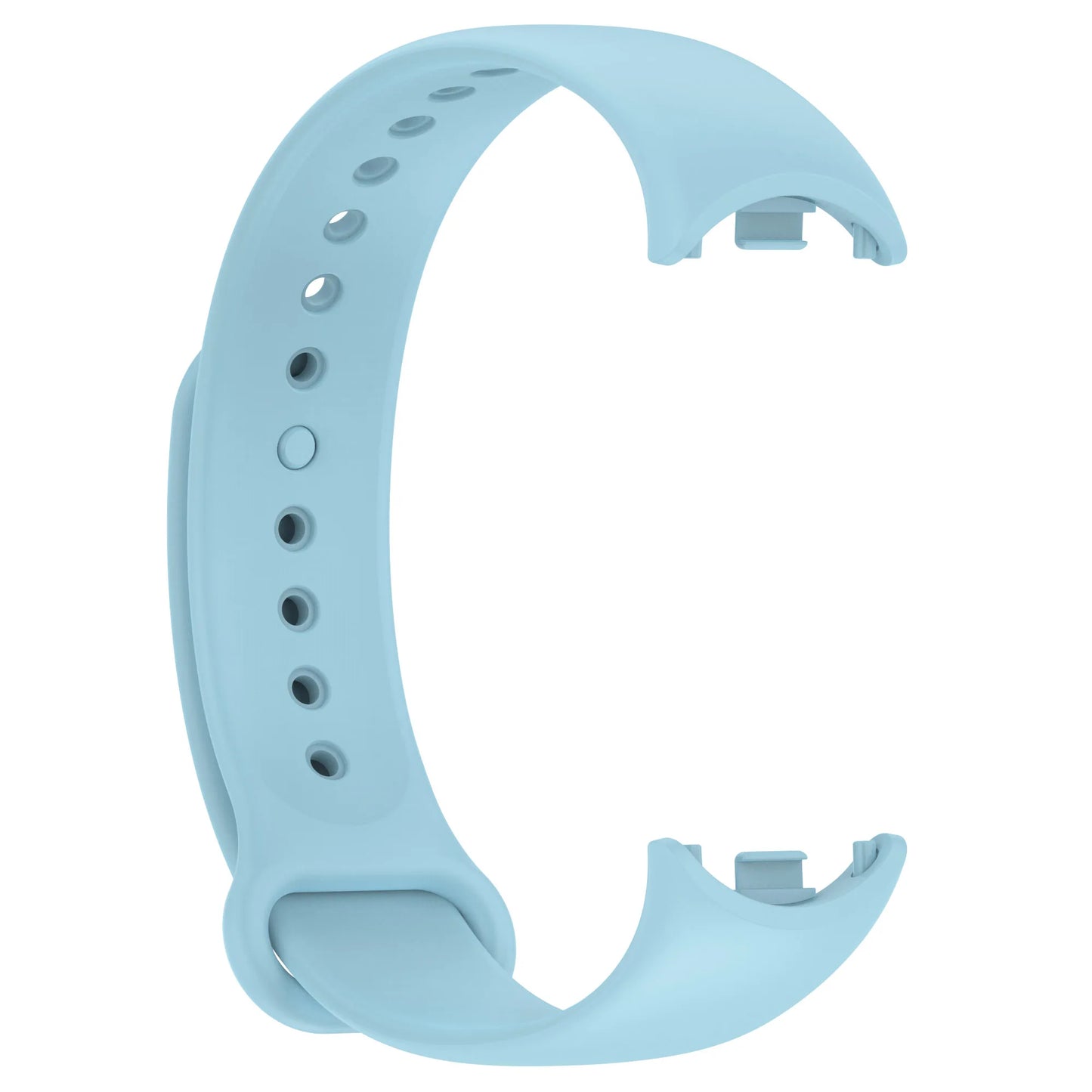 Silicone Strap For Xiaomi Smart Band 8 NFC Solid Bracelet Replacement Wristband Mi band 8 Waterproof Sport Watchband Accessories
