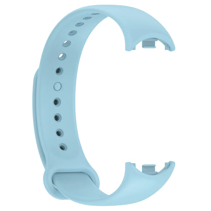 Silicone Strap For Xiaomi Smart Band 8 NFC Solid Bracelet Replacement Wristband Mi band 8 Waterproof Sport Watchband Accessories