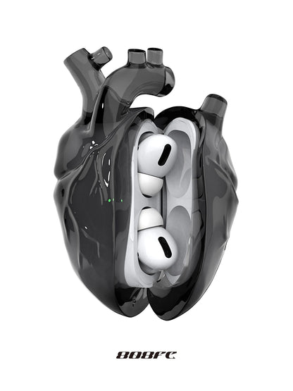 808FC Heart Earphone Case 808 fc Headphone Cases air pods pro2 Hearing Earphone Cases Customize For Airpod3 Pro/Pro2 Phone Gifts